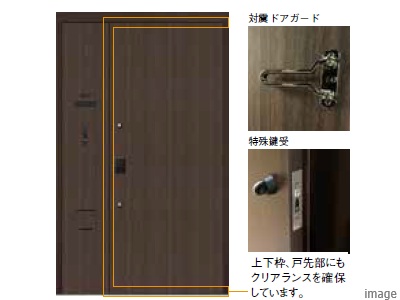 対震玄関ドア｜ザ・パークハウス代々木上原